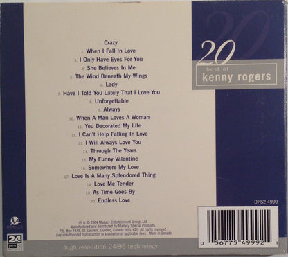 Kenny Rogers : 20 Best Of Kenny Rogers (CD, Comp)