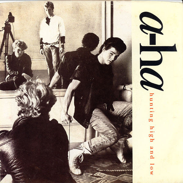 a-ha : Hunting High And Low (7", Single, Promo, Styrene)
