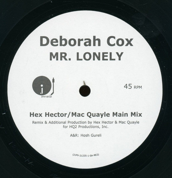 Deborah Cox : Mr. Lonely (2x12")
