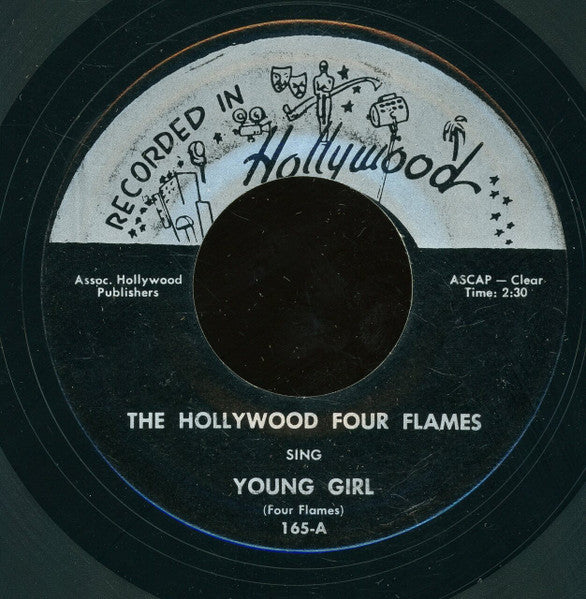 The Hollywood Flames : Young Girl / The Glory Of Love (7", Unofficial)