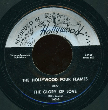 The Hollywood Flames : Young Girl / The Glory Of Love (7", Unofficial)