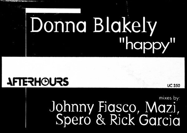 Donna Blakely : Happy (2x12")