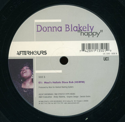 Donna Blakely : Happy (2x12")