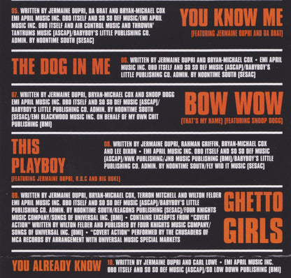 Lil Bow Wow* : Beware Of Dog (CD, Album, Enh, CD-)