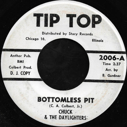 The Daylighters : Bottomless Pit / I Can't Stop Crying (7", Promo)