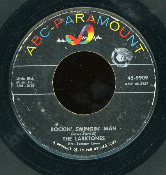 Larktones : The Letter / Rockin' Swingin' Man (7", Styrene)