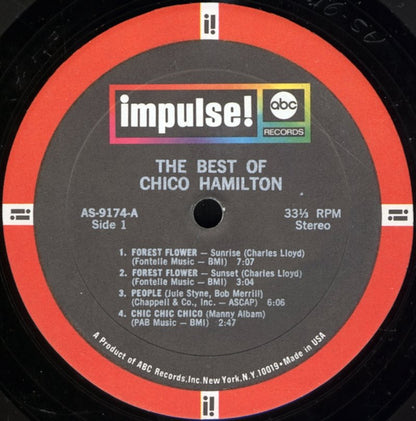 Chico Hamilton : The Best Of Chico Hamilton (LP, Comp, Gat)
