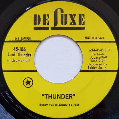 Lord Thunder : Thunder / Try A Little Harder (7", Promo)
