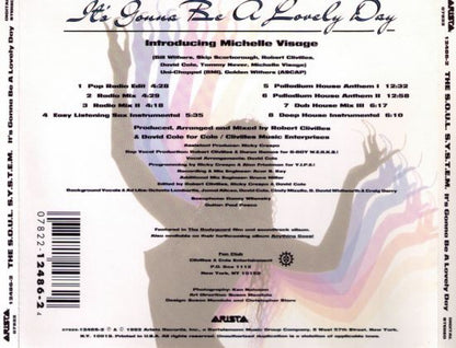 The S.O.U.L. S.Y.S.T.E.M. Introducing Michelle Visage : It's Gonna Be A Lovely Day (CD, Maxi)