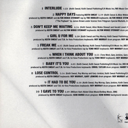 Silk (4) : Lose Control (CD, Album, SRC)