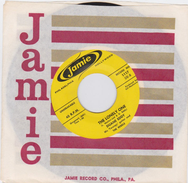 Duane Eddy And The Rebels : The Lonely One / Detour (7", Single)