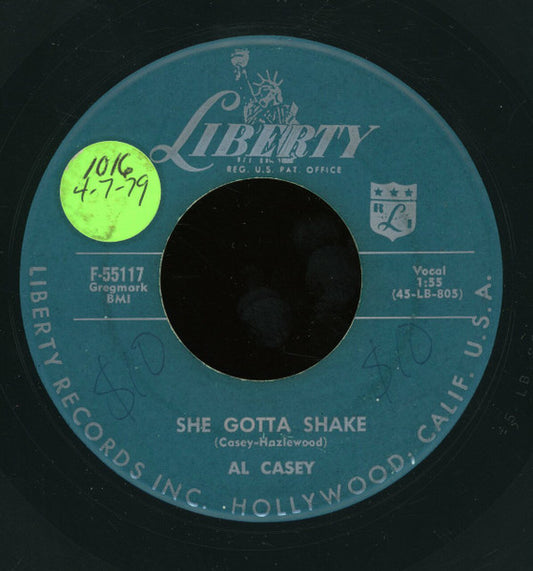 Al Casey (2) : Willa Mae / She Gotta Shake (7")