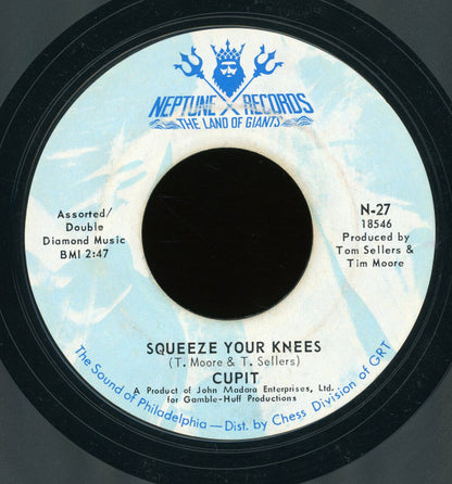 Robert Cupit : Trainman (Akiwawa) / Squeeze Your Knees (7", Promo, Styrene)