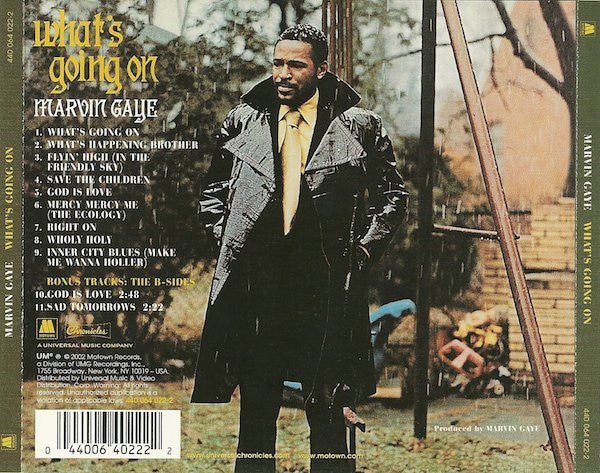 Marvin Gaye : What's Going On (CD, Album, RE, RM, UML)