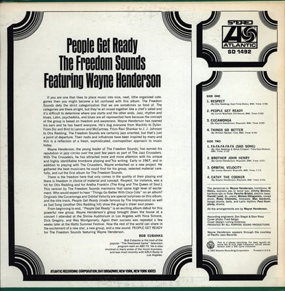 Freedom Sounds featuring Wayne Henderson : People Get Ready (LP, Album)