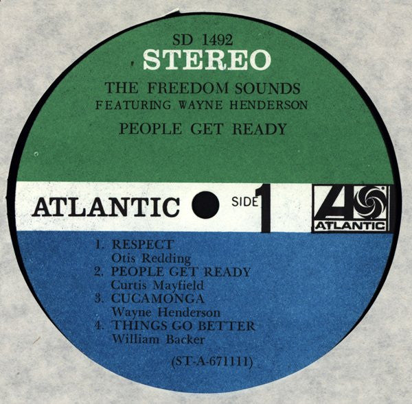 Freedom Sounds featuring Wayne Henderson : People Get Ready (LP, Album)