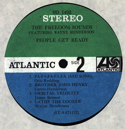 Freedom Sounds featuring Wayne Henderson : People Get Ready (LP, Album)