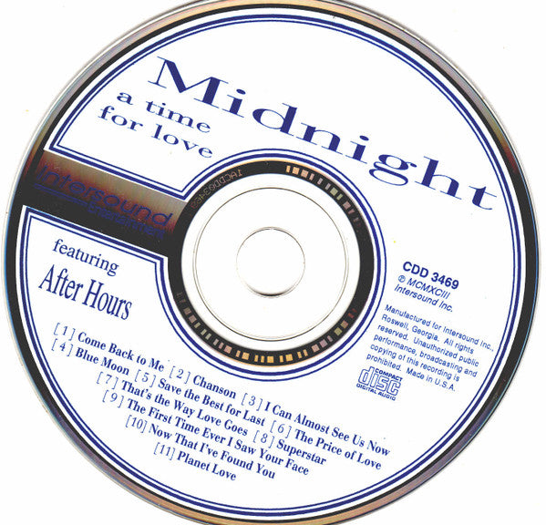 After Hours (14) : Midnight (Featuring After Hours) (CD, Album)