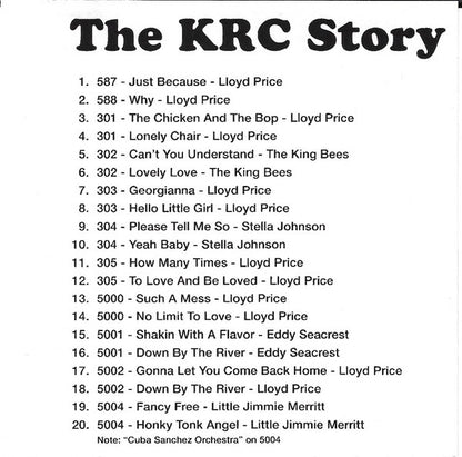 Various : The KRC Story (CD, Comp)