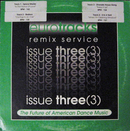 Various : Eurotracks Mixes Issue Three (3) (2x12", Promo)