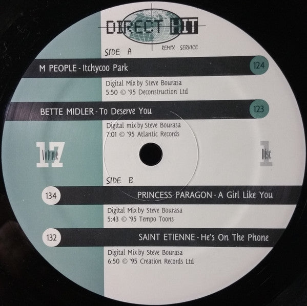 Various : Direct Hit Volume 17 (3x12", Comp, Promo)