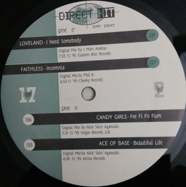 Various : Direct Hit Volume 17 (3x12", Comp, Promo)