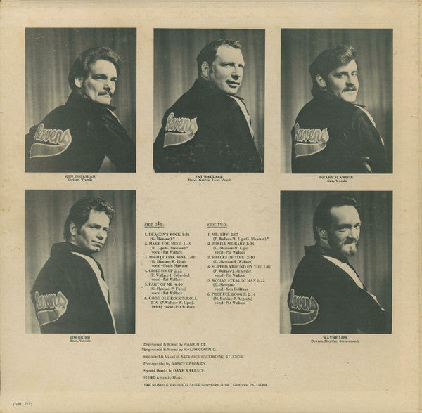The Rock'N Ravens : The Rock'N Ravens (LP, Album)