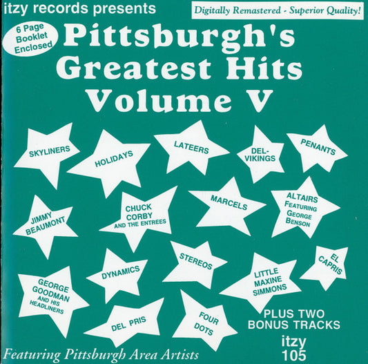 Various : Pittsburgh's Greatest Hits Volume V (CD, Comp)