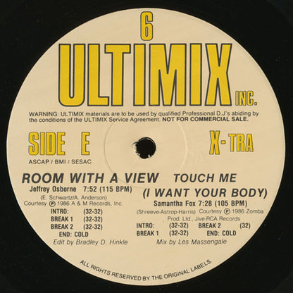Various : Ultimix 6 (3x12", Comp, Promo)