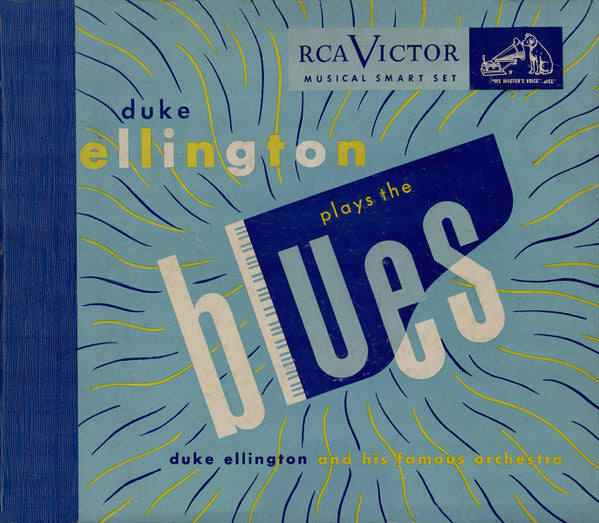 Duke Ellington And His Orchestra : Duke Ellington Plays The Blues (4xShellac, 10", Album, Ind)