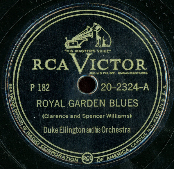 Duke Ellington And His Orchestra : Duke Ellington Plays The Blues (4xShellac, 10", Album, Ind)