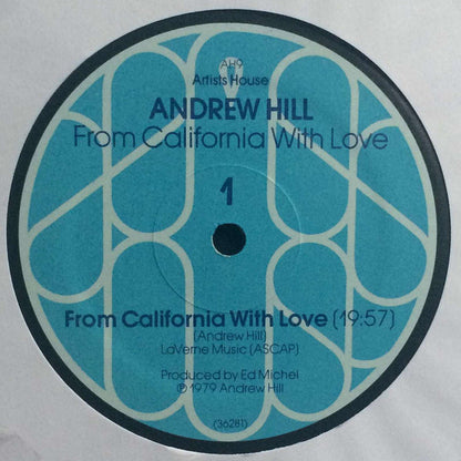 Andrew Hill : From California With Love (LP, Album, Gat)