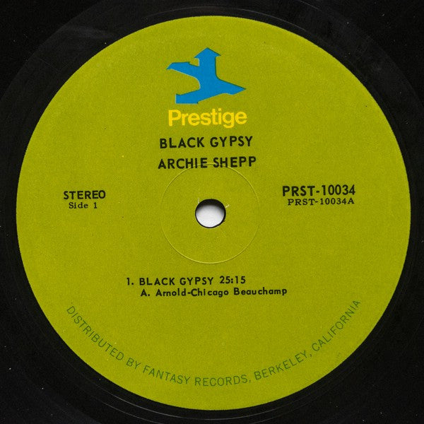 Archie Shepp : Black Gypsy (LP, Album, RE)