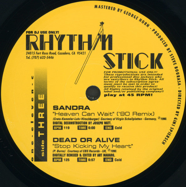 Various : Rhythm Stick 1-11 (2x12", Comp, Promo)