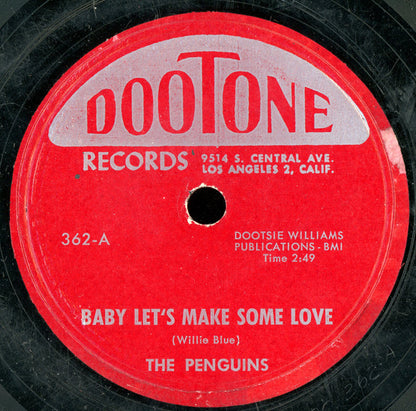 The Penguins : Baby Let's Make Some Love / Kiss A Fool Goodbye (10", Single)