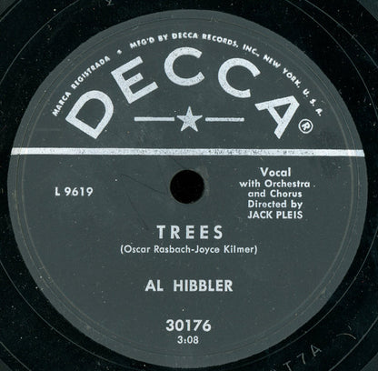 Al Hibbler : Trees (10")