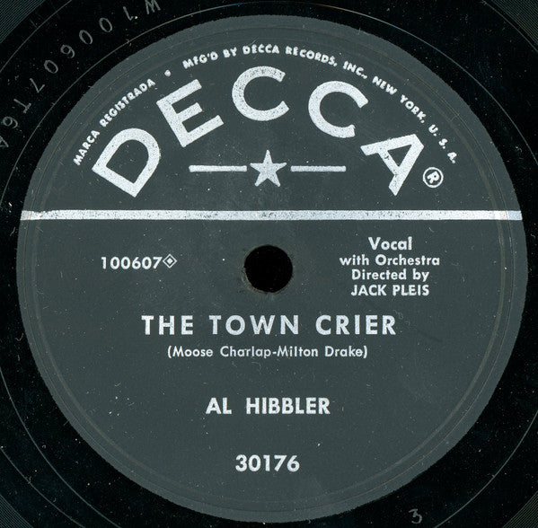 Al Hibbler : Trees (10")