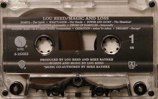 Lou Reed : Magic And Loss (Cass, Album, SR)