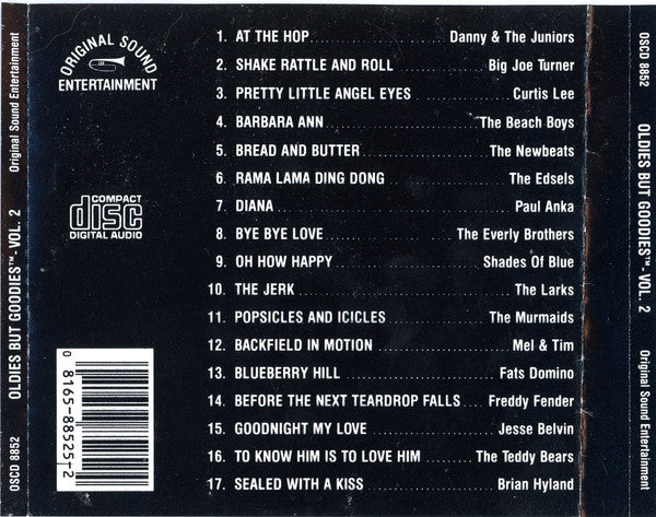 Various : Oldies But Goodies - Vol. 2 (CD, Comp, RE, Las)