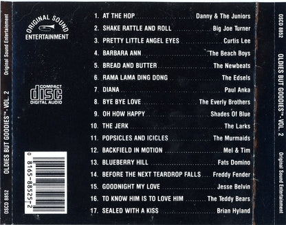 Various : Oldies But Goodies - Vol. 2 (CD, Comp, RE, Las)