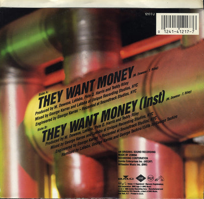 Kool Moe Dee : They Want Money (7")