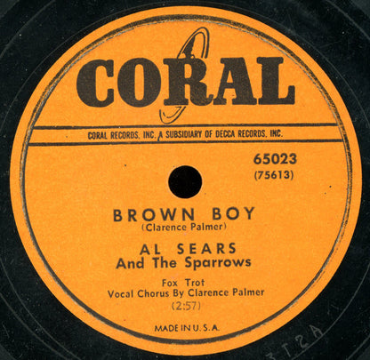 Al Sears : Brown Boy / Shake Hands (Shellac, 10")