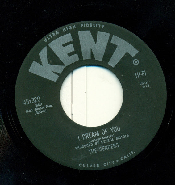 The Senders (4) : I Dream Of You / The Ballad Of Stagger Lee (7", RE, Unofficial)