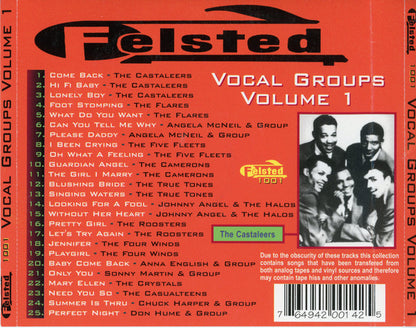 Various : Felsted Vocal Groups Vol 1 (CD)