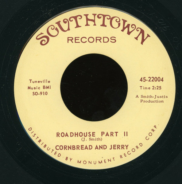 Cornbread And Jerry : Roadhouse (7", Single, Promo)