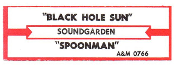 Soundgarden : Black Hole Sun (7", Single)