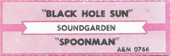 Soundgarden : Black Hole Sun (7", Single)