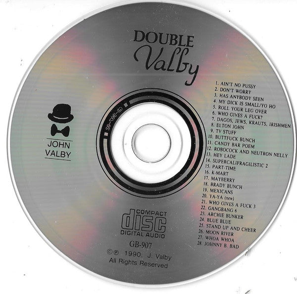 John Valby : Double Valby (Don't Go Soft On Me Now / Your Face Or Mine) (CD, Comp)