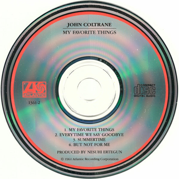 John Coltrane : My Favorite Things (CD, Album, RE)