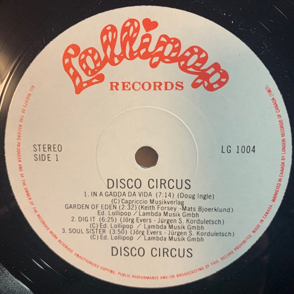 Disco Circus : Disco Circus (LP, Album)